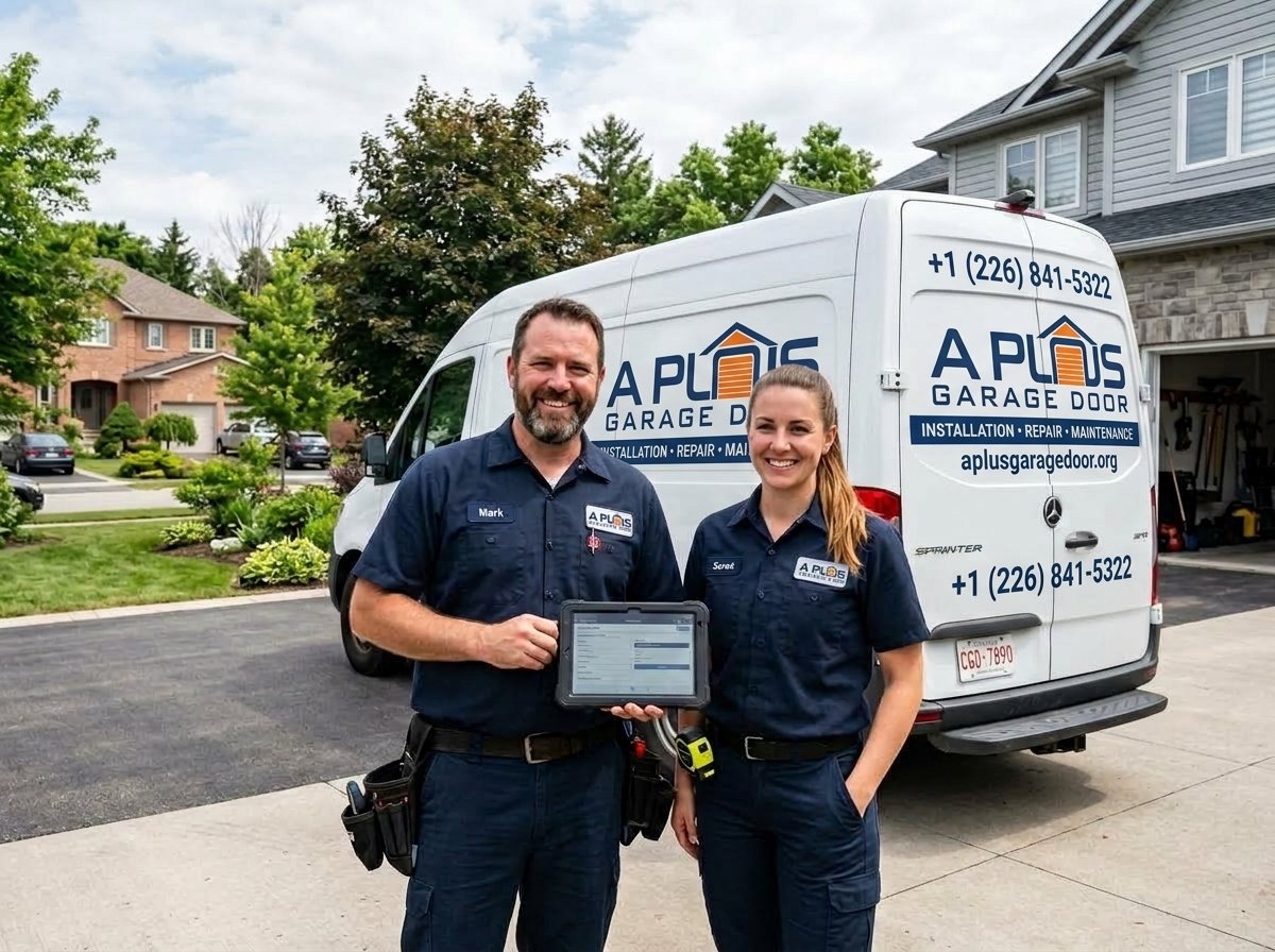 A Plus Garage Door team in Windsor ON